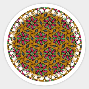 Flower PinWheels Sticker